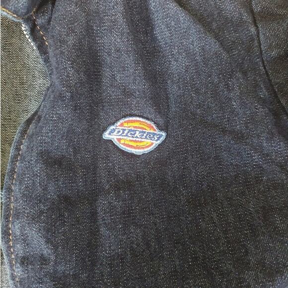 Dickies Girl Zipper Closure Madison Demin Jacket Size Large - Picture 4 of 8